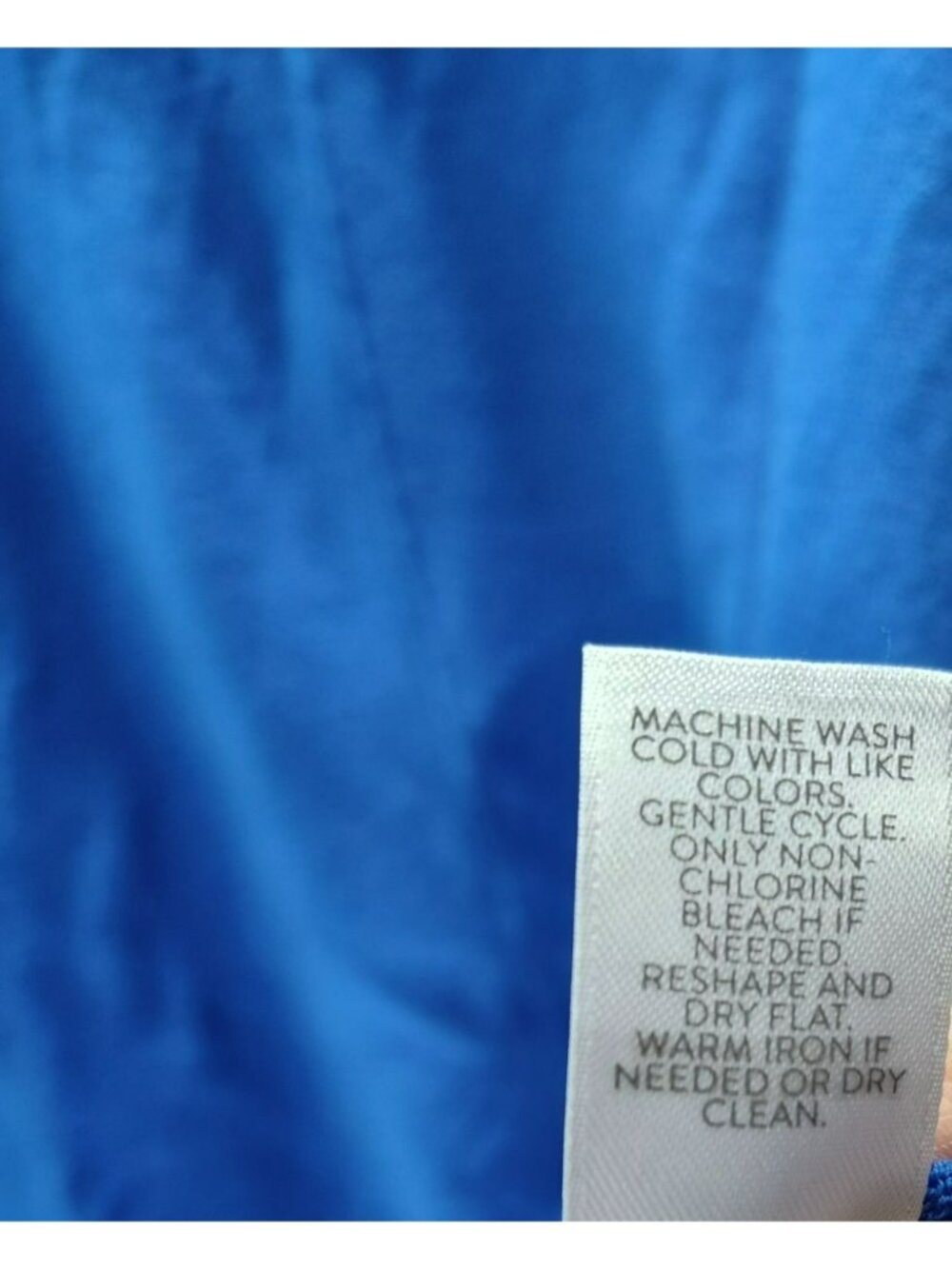 J Jill Tunic Sweater Shirt, Plus Size 2X, Blue, 100% Fine Merino Wool Washable - Picture 6 of 8